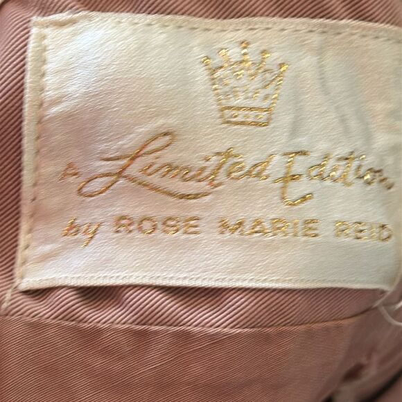 Vintage 60s Limited Edition by Rose Marie Reid Black & Tan Lace Swimdress - Picture 8 of 10